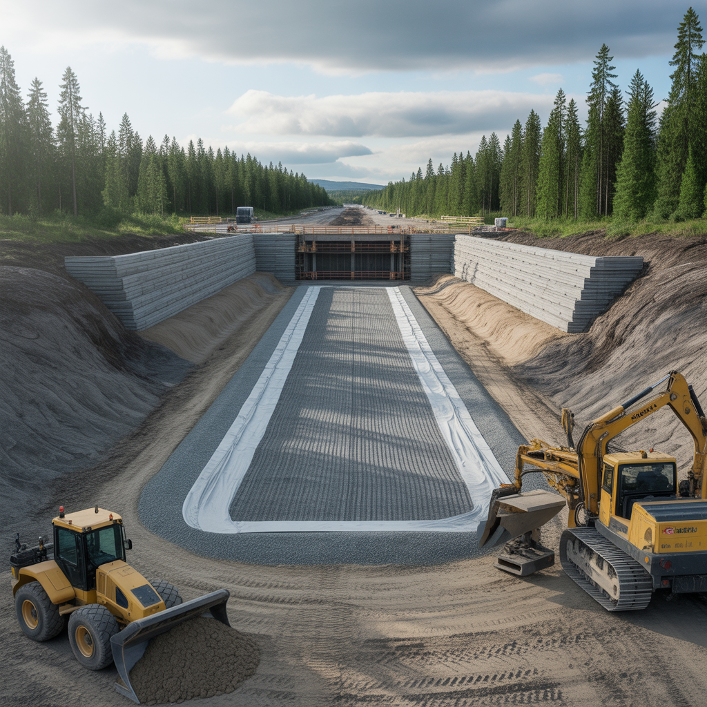 2.Vilka metoder anvands for att forstarka mark infor infrastrukturbyggen