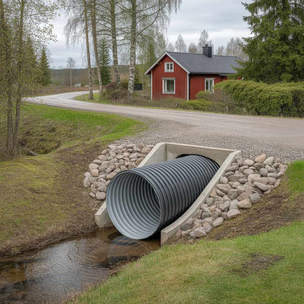 vagtrumma vid infart guide till dimension fall och kostnad