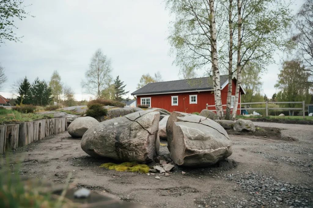 spr cka sten eller spr nga berg p tomten s v ljer du r tt metod f r ett s kert och smidigt markarbete